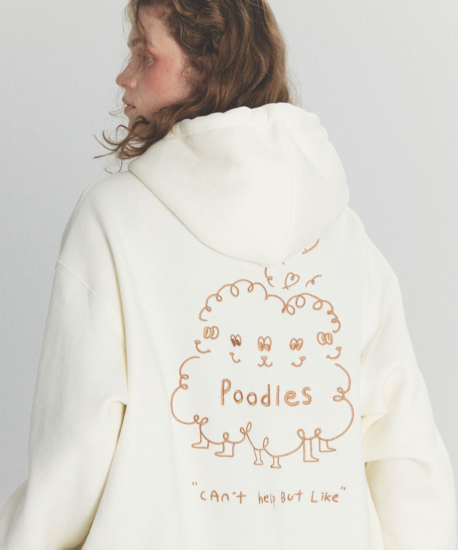【CPGN STUDIO】24FW★ Poodles Embroidered Hoodie MUSINSA | CPGN STUDIO Poodles Embroidered Hoodie Cream
