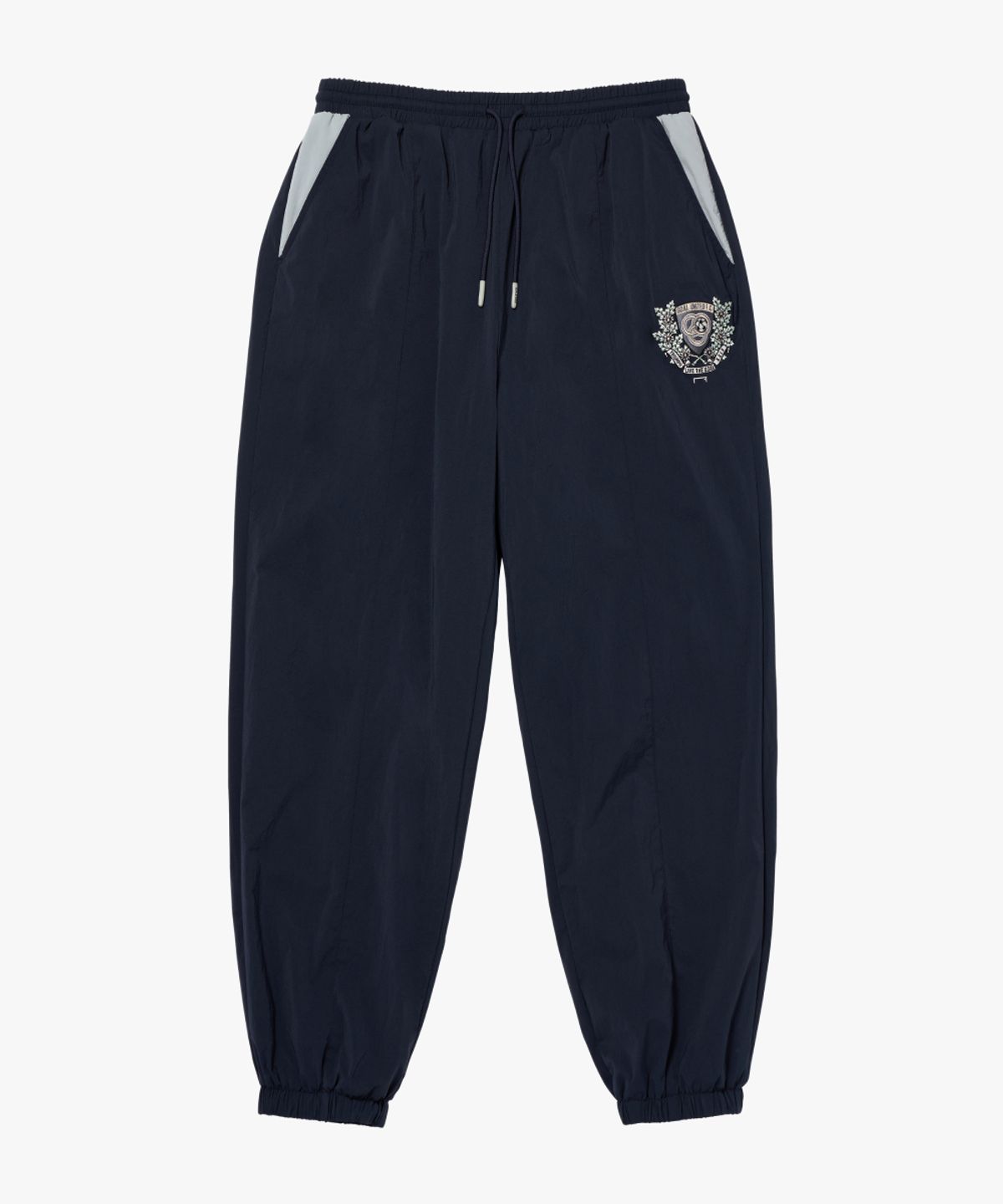 골스튜디오(GOALSTUDIO) EMBLEM BRUSH LINED JOGGER-NAVY