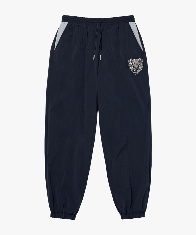 EMBLEM BRUSH LINED JOGGER-NAVY