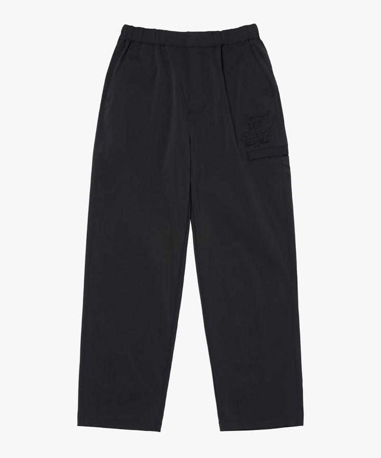 BASIC CHINO PANTS-BLACK