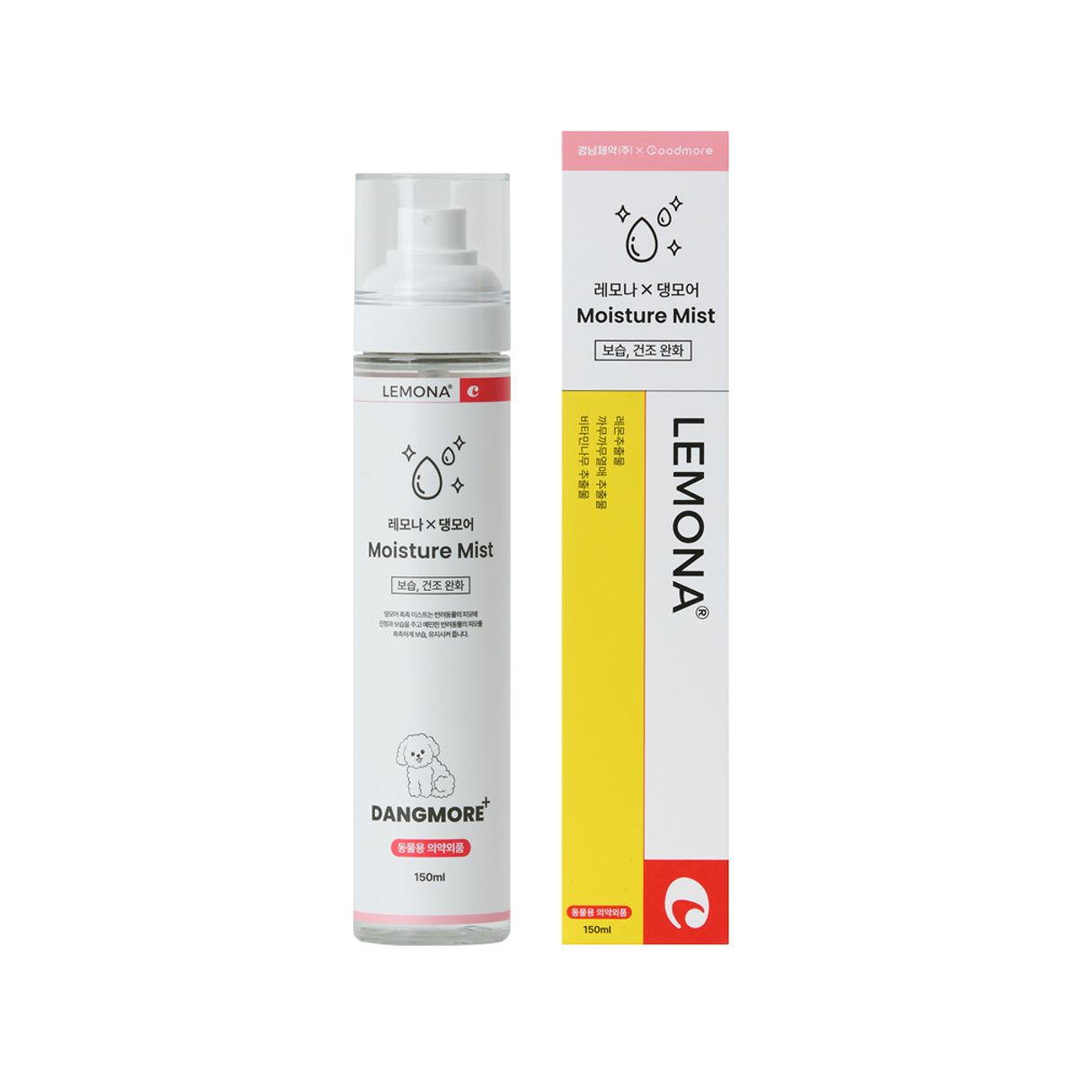 댕모어(DANGMORE) 레모나X댕모어 촉촉 미스트 150ml