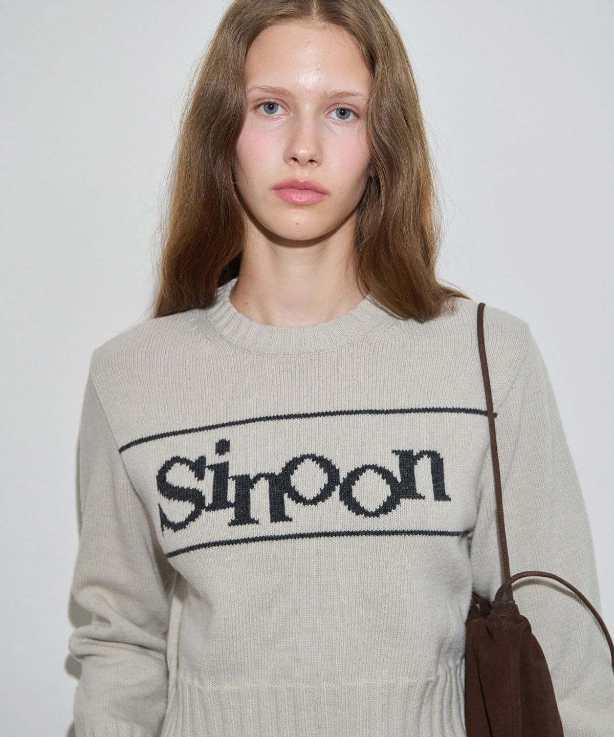 시눈(SINOON) Sinoon Pullover Knit (Light Grey)
