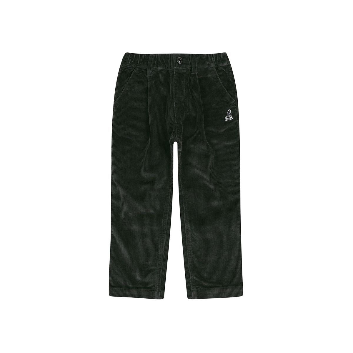 캉골키즈(KANGOL KIDS) 코듀로이 베이직 팬츠 QD 0003 차콜