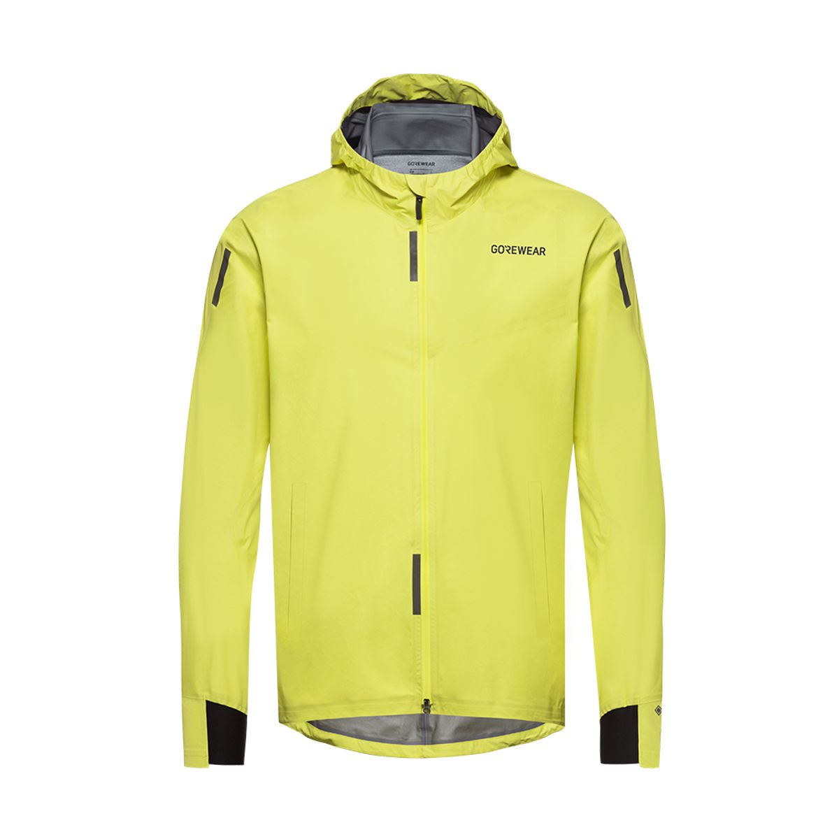 고어웨어(GOREWEAR) Gore-TEX 고어텍스 컨커브 자켓 - 라임 옐로우 (남성용)