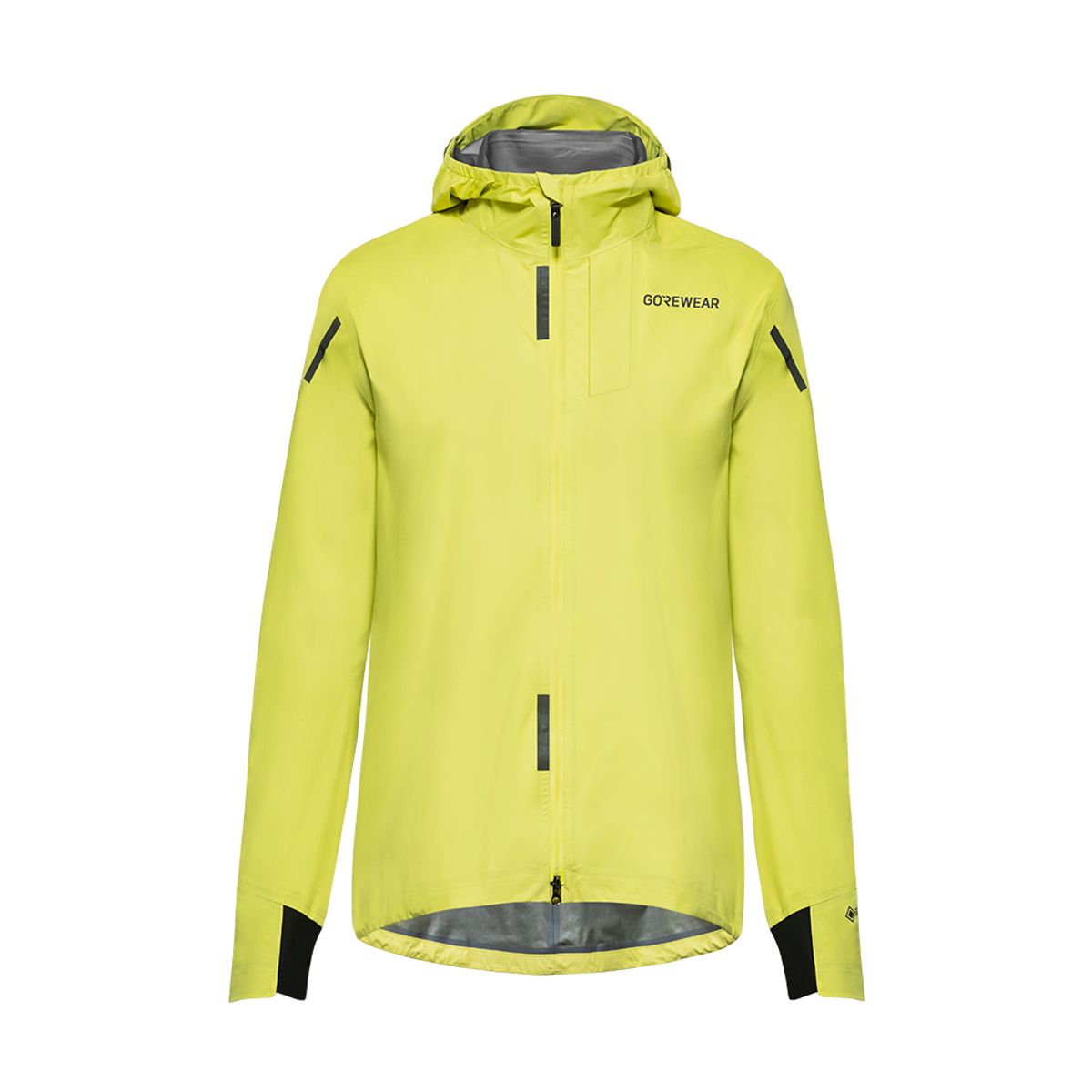 고어웨어(GOREWEAR) Gore-TEX 고어텍스 컨커브 자켓 우먼 - 라임 옐로우 (여성용)