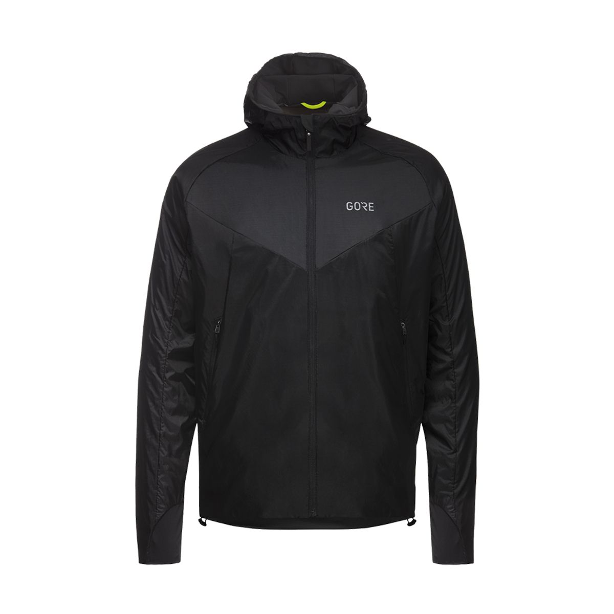 고어웨어(GOREWEAR) R5 윈드스토퍼 인슐레이티드 후드 자켓 - 블랙 (남성용)