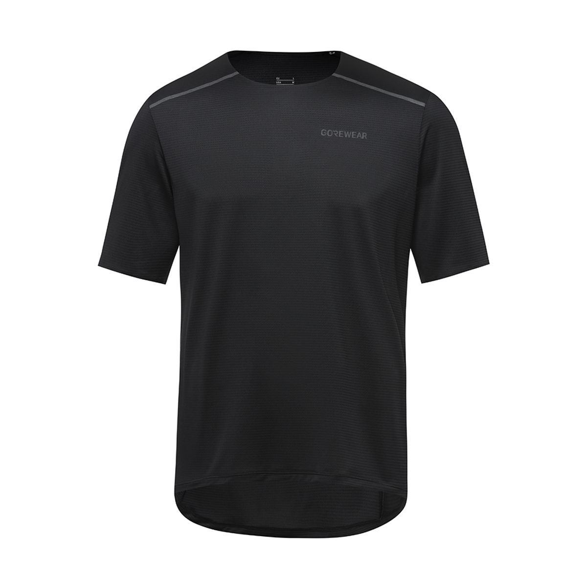 고어웨어(GOREWEAR) 콘테스트 2.0 티 - 블랙 (남성용) 반팔