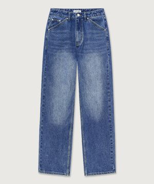 페이드 워시드 레귤러 데님