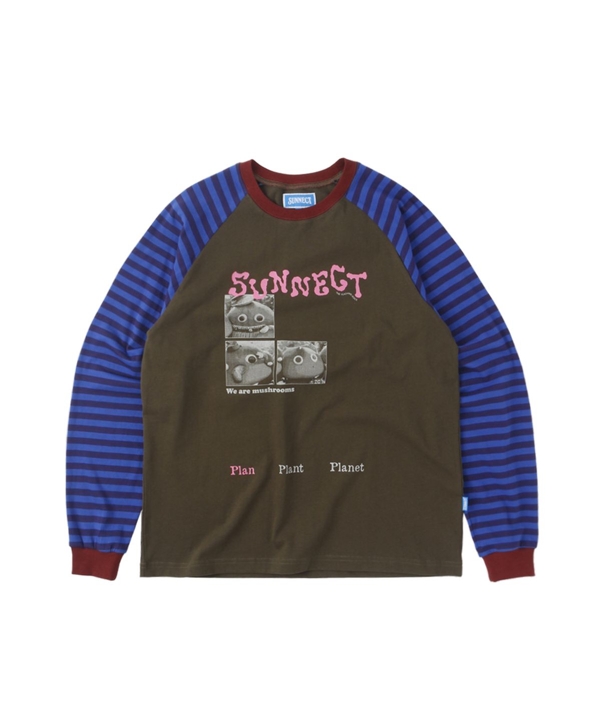 써넥트(SUNNECT) W.A.M. Raglan LS Tee - Stripe