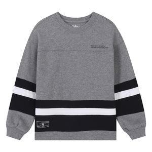 BKN 팀로고 맨투맨(K243TS010P) 멜란지 그레이