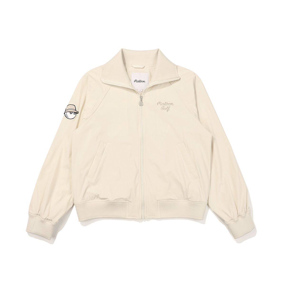 말본 골프(MALBON GOLF) 클래식 블루종 자켓 IVORY (WOMAN)