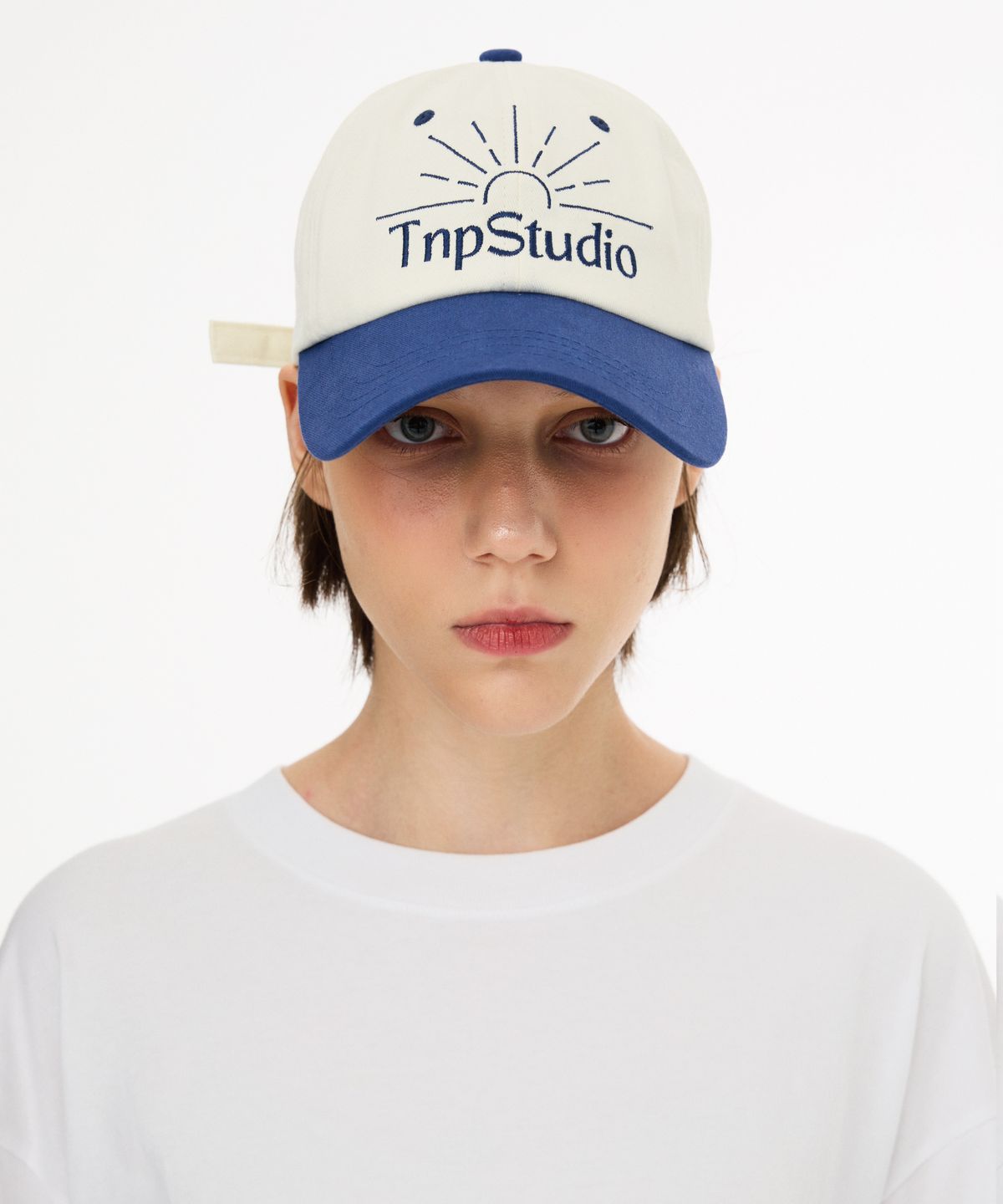 티엔피(TNP) T242AACUZZT55_T SHOT BALL CAP - NAVY