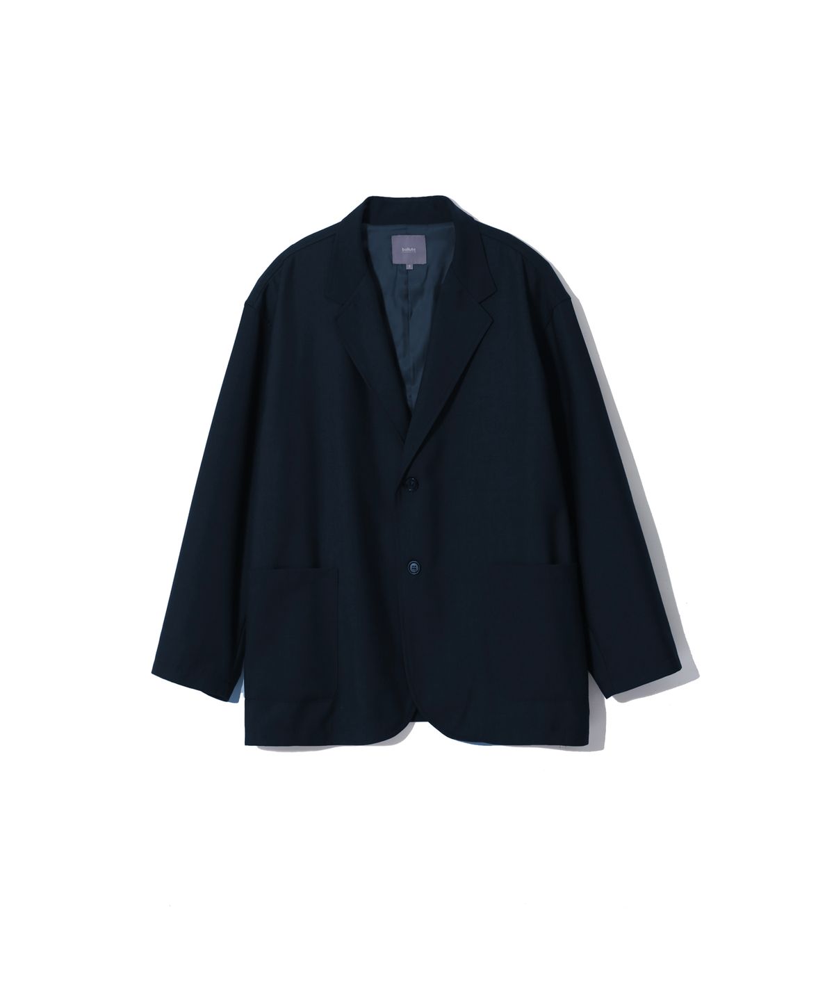 발루트(BALLUTE) DRAPE OVER SILHOUETTE JACKET (NAVY)