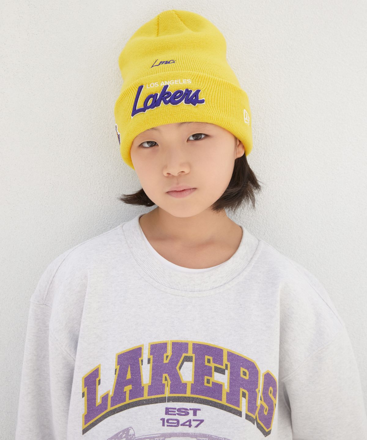 엘엠씨(LMC) LMC X NEWERA TEAM LOGO BEANIE yellow