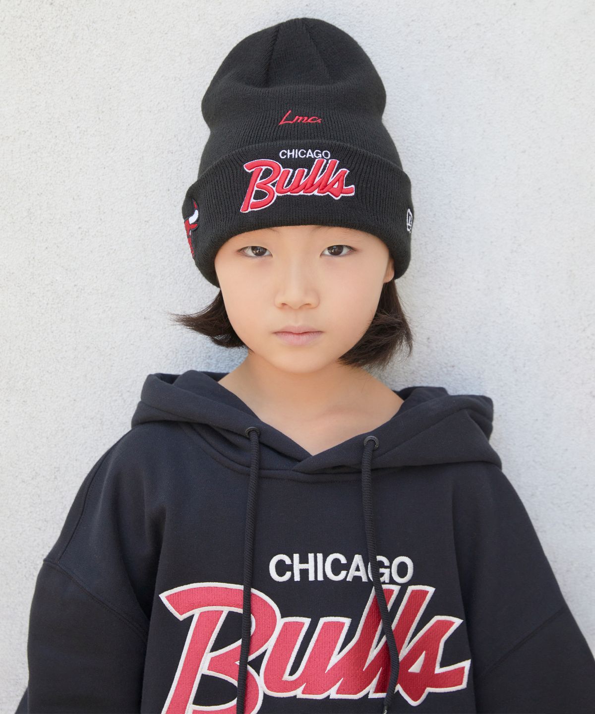 엘엠씨(LMC) LMC X NEWERA TEAM LOGO BEANIE black