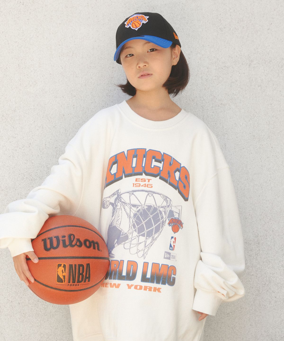 엘엠씨(LMC) LMC X NEWERA TEAM LOGO SWEATSHIRT ivory