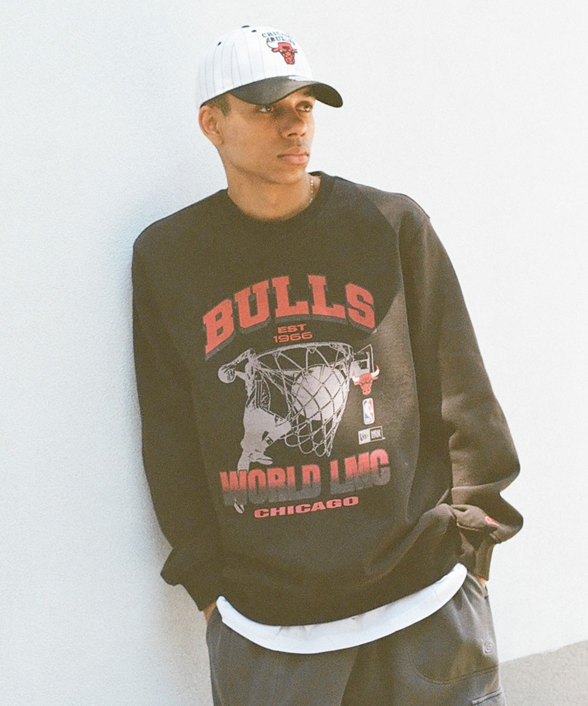 엘엠씨(LMC) LMC X NEWERA TEAM LOGO SWEATSHIRT black