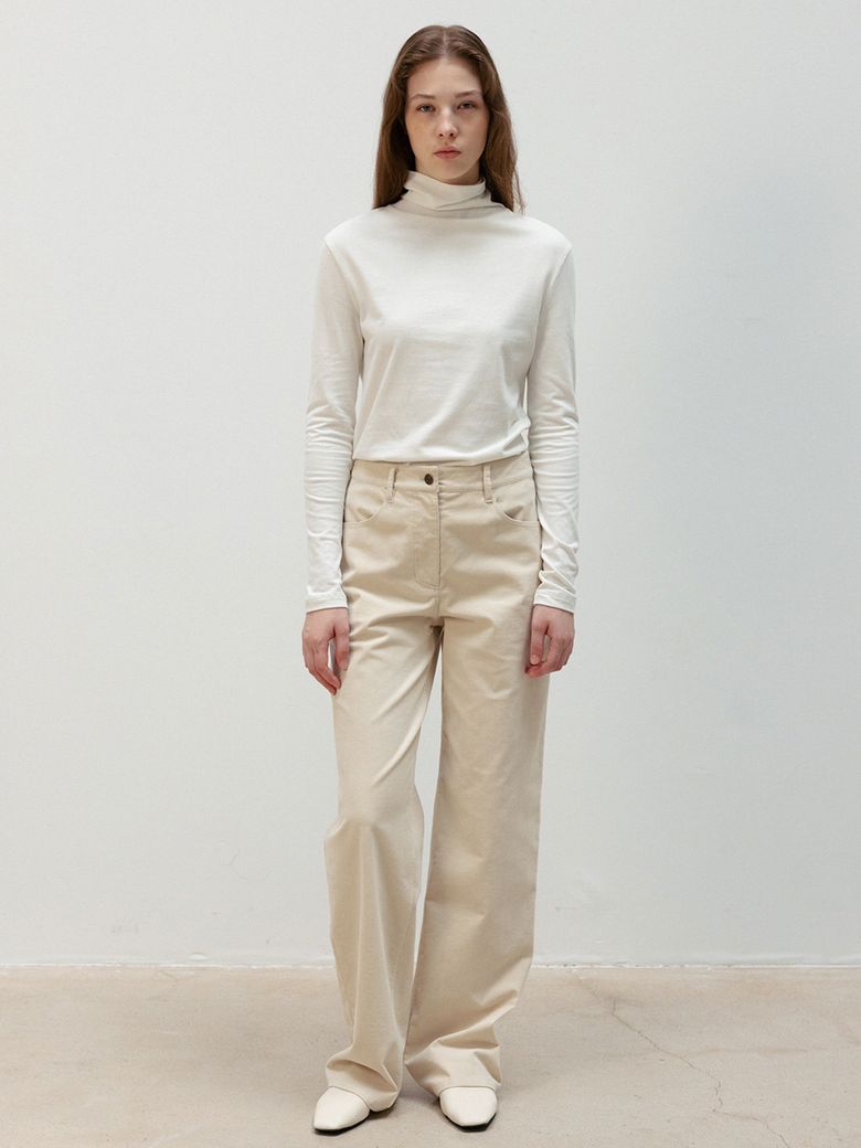 Corduroy Comfort Pants_Cream