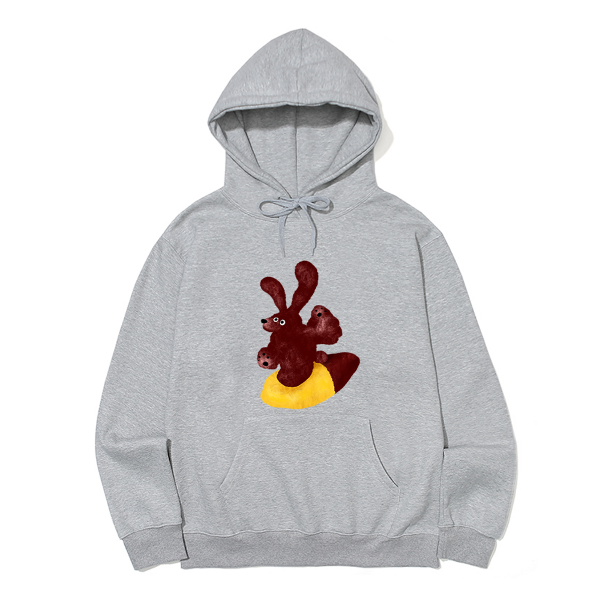 어썸어스(AWESOMEUS) RABBIT ON THE SWEET POTATO HOODIE_3 COLOR