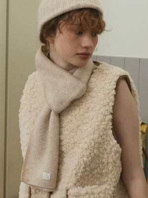 Day soft angora muffler_4color