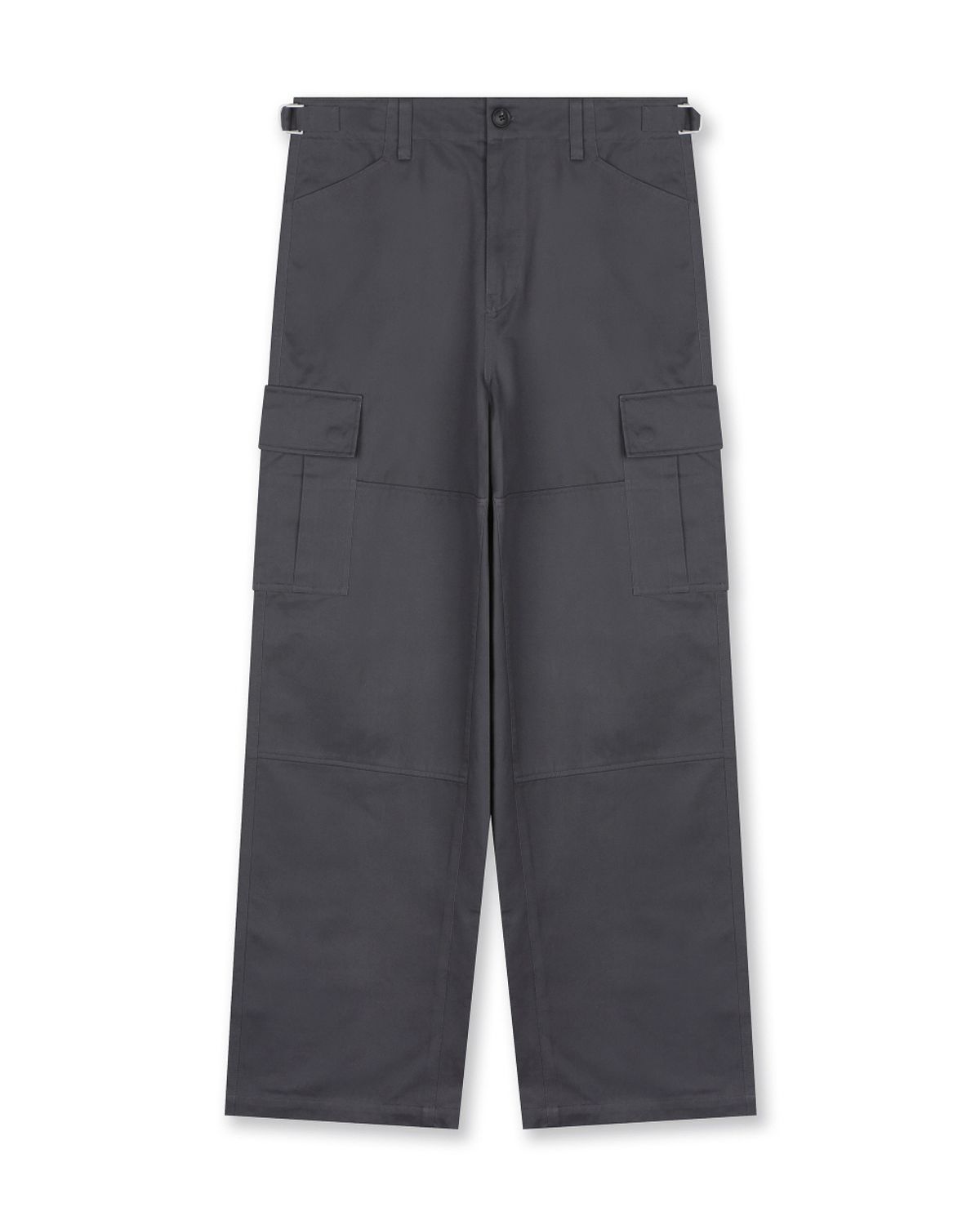 비슬로우(BESLOW) [비슬로우X데릭]COTTON TWILL CARGO PANTS CHARCOAL