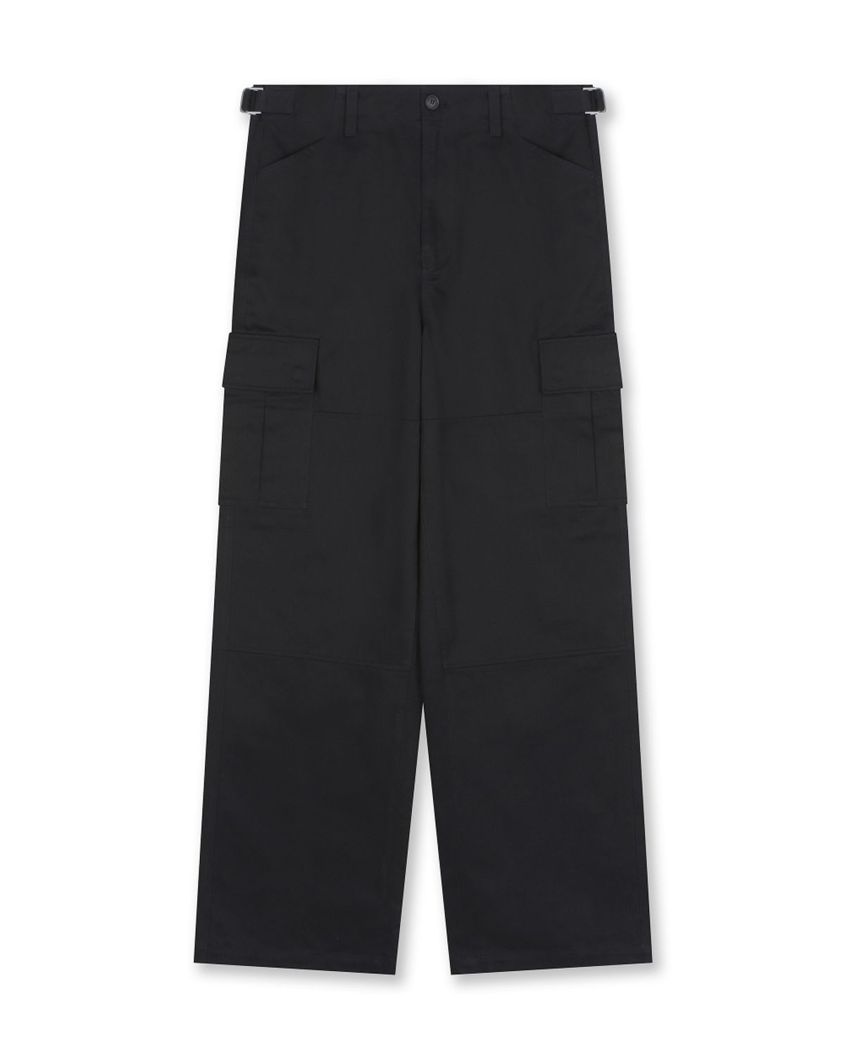 비슬로우(BESLOW) [비슬로우X데릭]COTTON TWILL CARGO PANTS BLACK