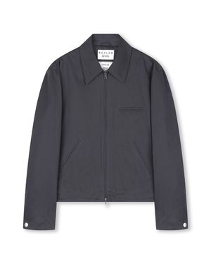 [비슬로우X데릭]COTTON TWILL WORK JACKET CHARCOAL