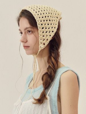 Kitsch crochet scarf_3color