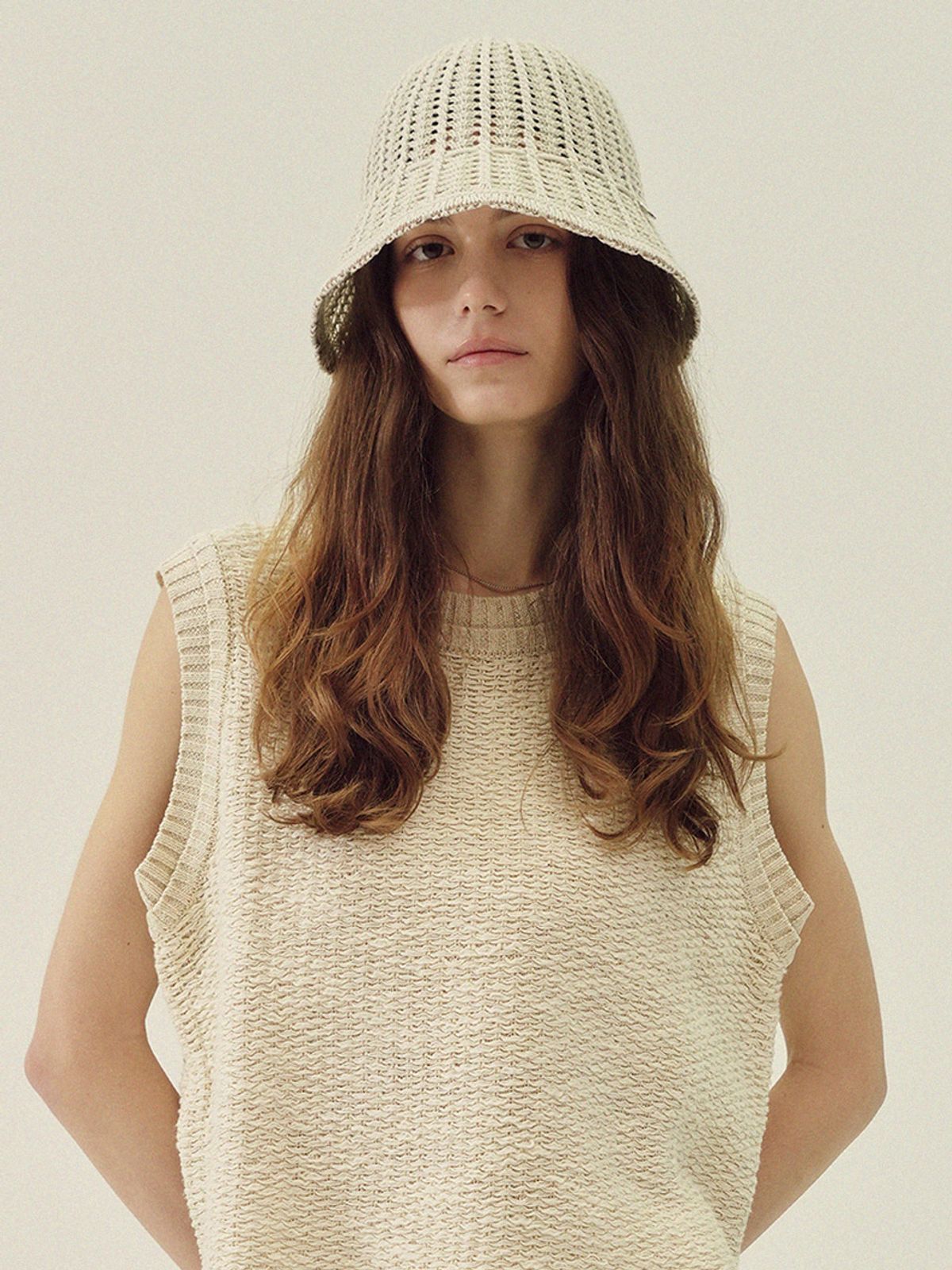 메르헨(MERCHEN) Amo knit bucket hat_3color