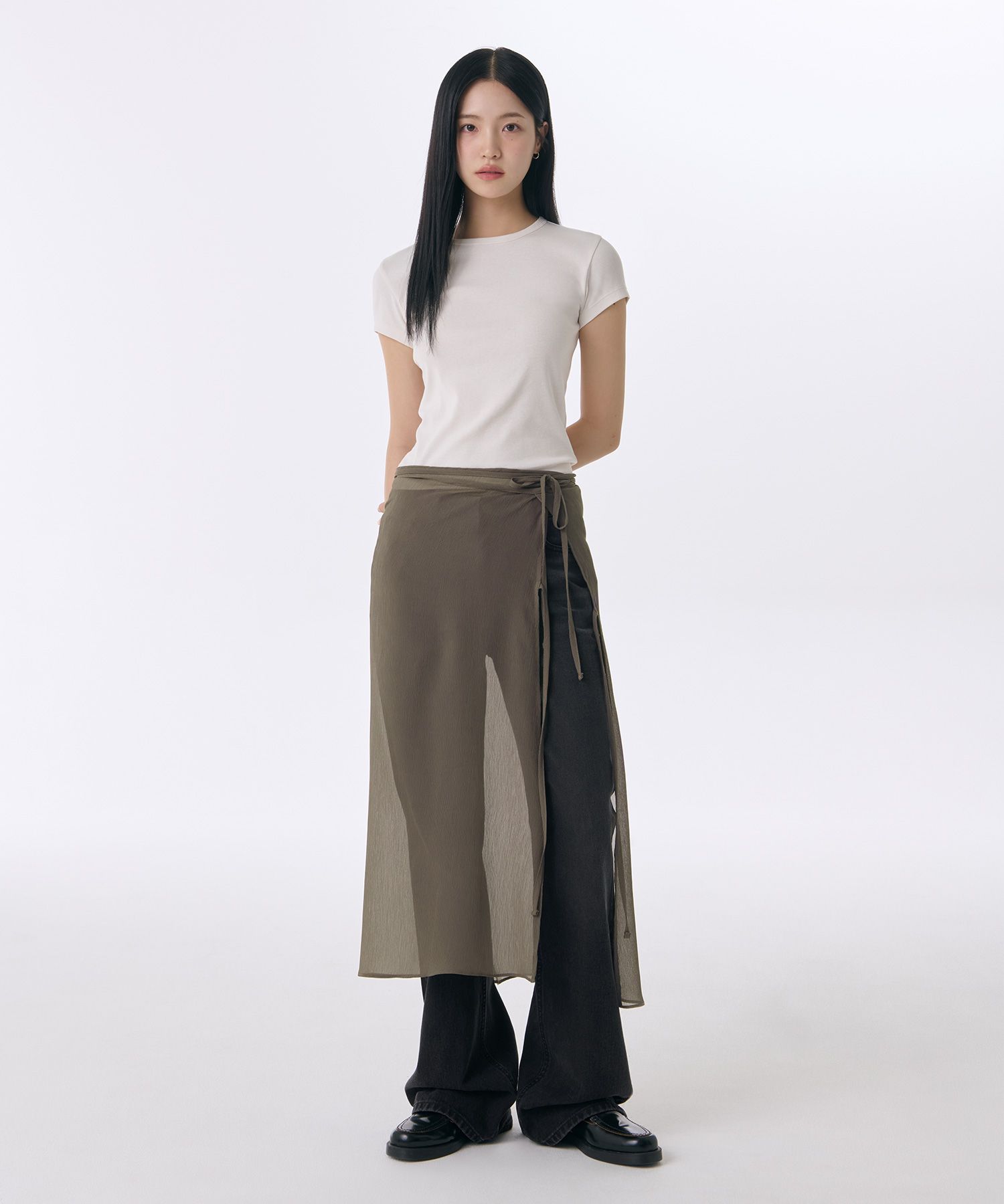 MUSINSA | MUSINSA STANDARD WOMAN Women's Sheer Crinkle