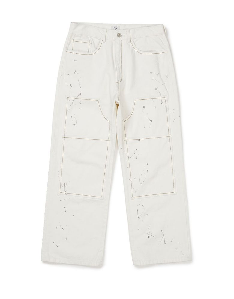 [Mmlg] WORKERS PANTS (WHITE)