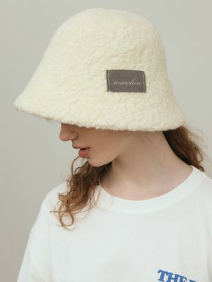Signature boucle bucket hat_4color