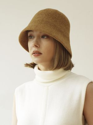 jane wool cloche hat (4color)