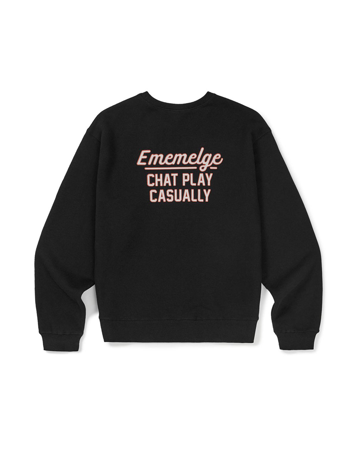 엠엠엘지(MMLG) [Mmlg] SIGN BOARD SWEAT (EVERY BLACK)