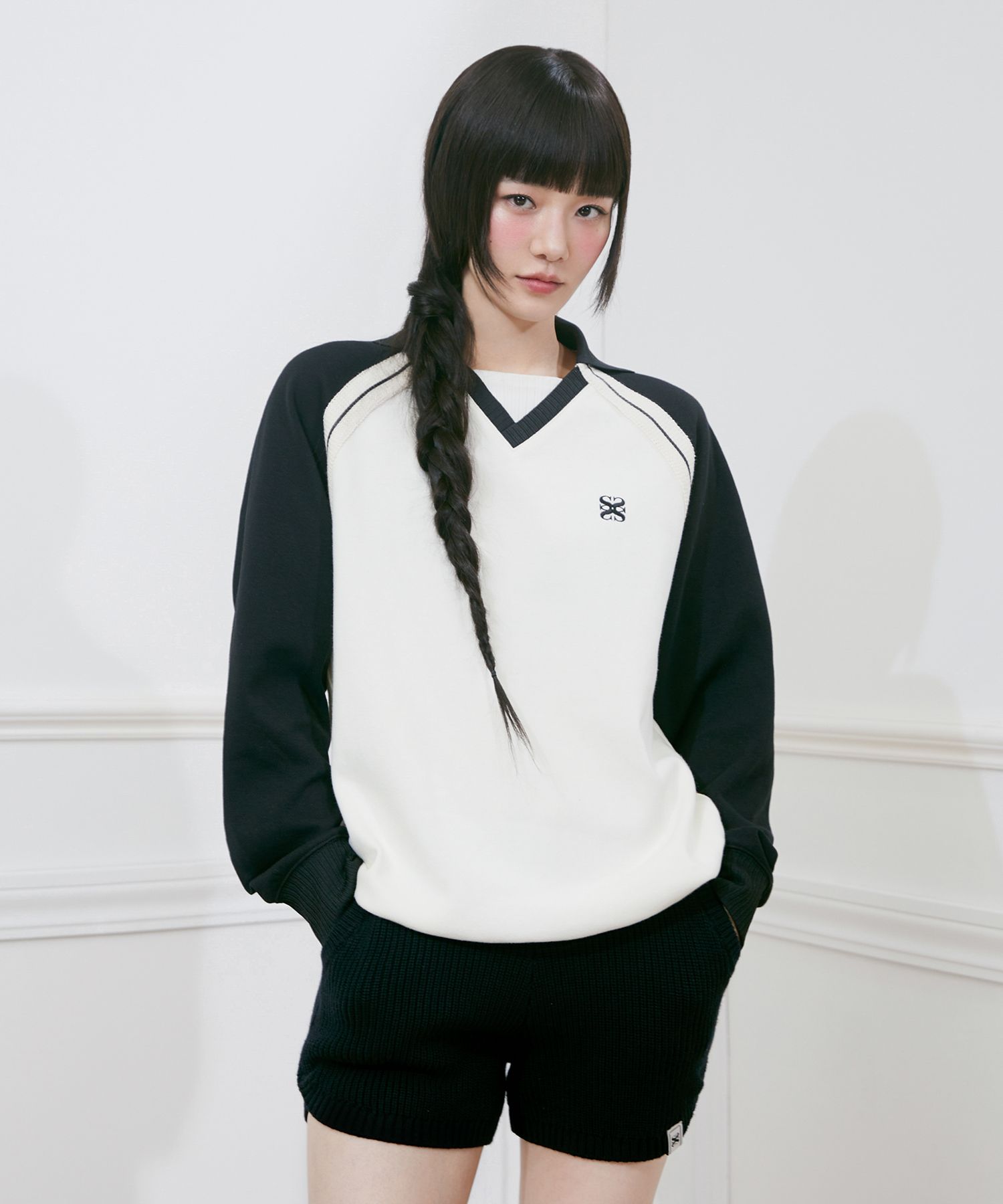 ■SATUR■ W Cashmere Blend Knit Shorts Classic Black SA243WT MUSINSA公式 | SATUR (W) Cashmere Blend Knit Shorts Classic Black