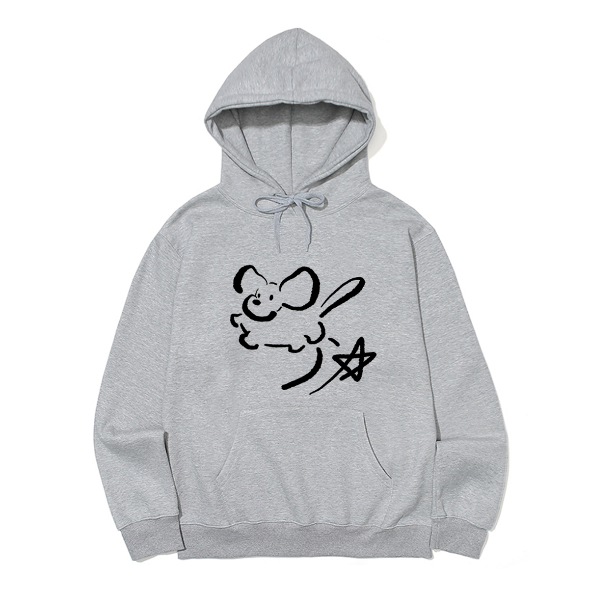 어썸어스(AWESOMEUS) FLYING PUPPY WITH STAR HOODIE_3 COLOR