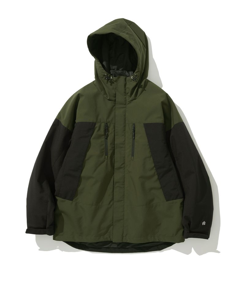 ae mountain jacket olive green