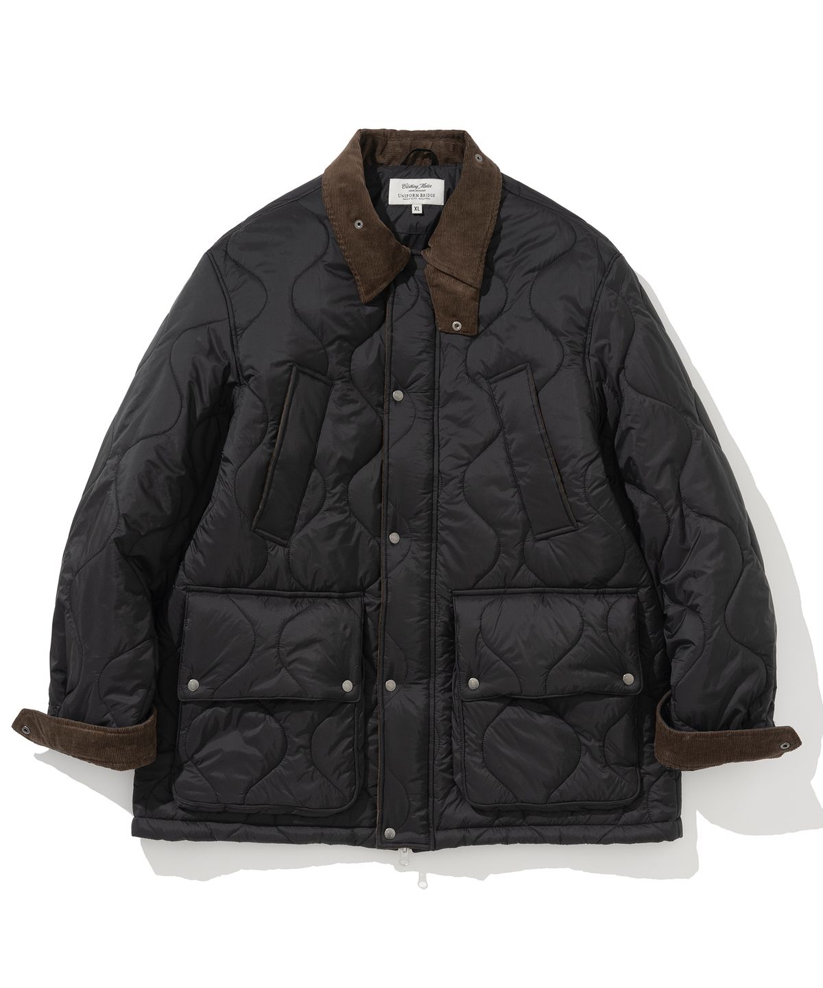 유니폼브릿지(UNIFORM BRIDGE) Insulation field hunting jacket black
