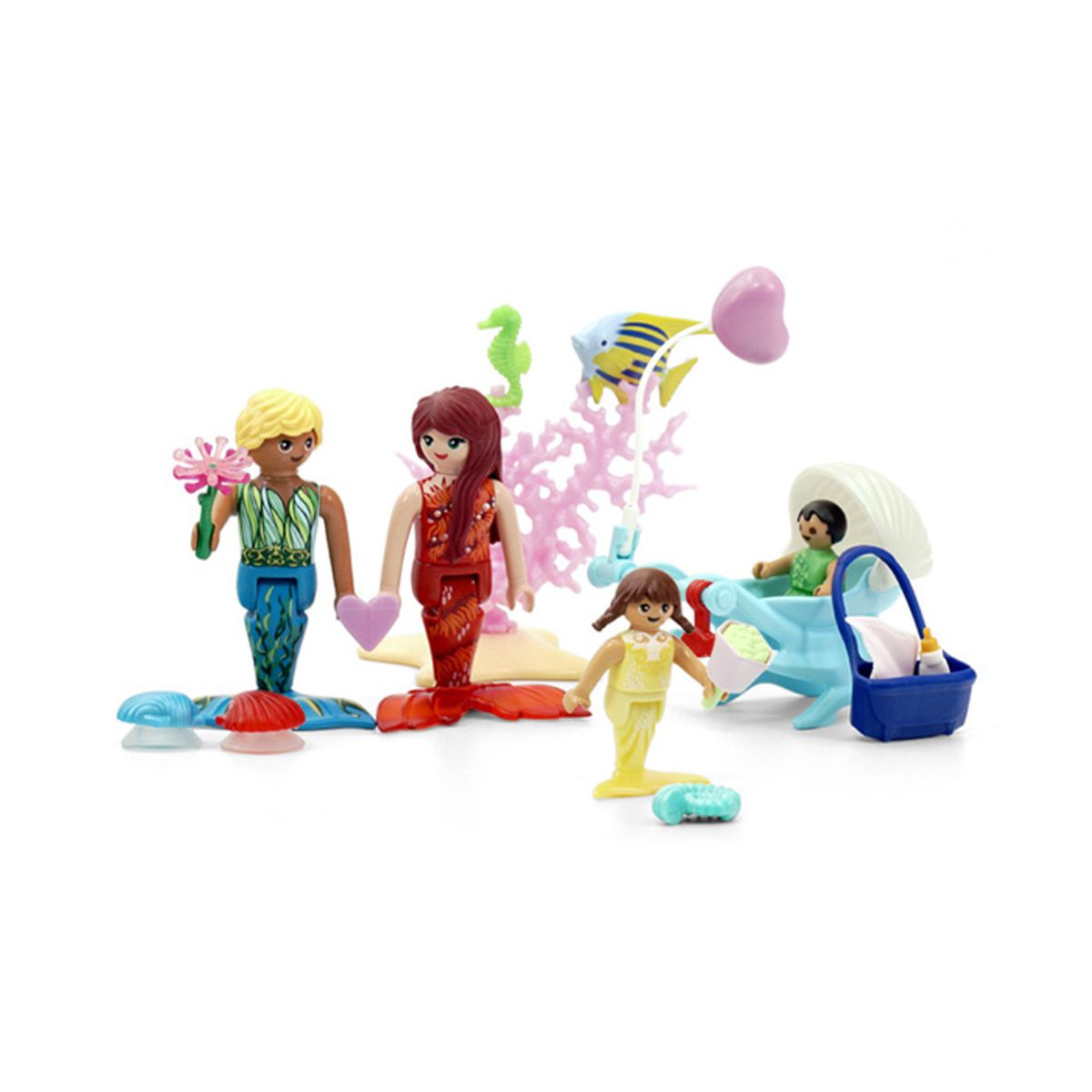 플레이모빌(PLAYMOBIL) 스타터 팩-인어가족(71469)