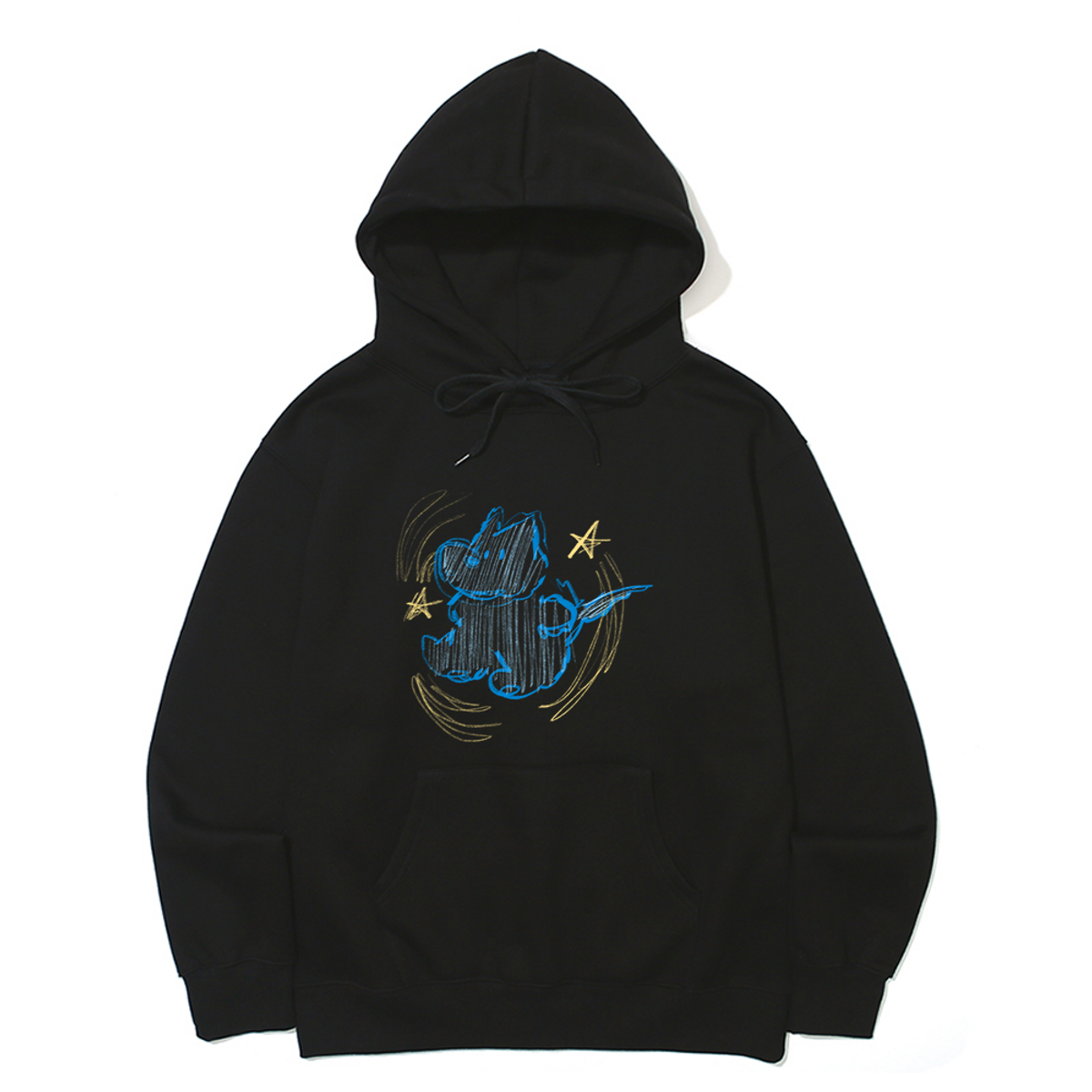 어썸어스(AWESOMEUS) PUPPY AND SHINING STAR HOODIE_3 COLOR
