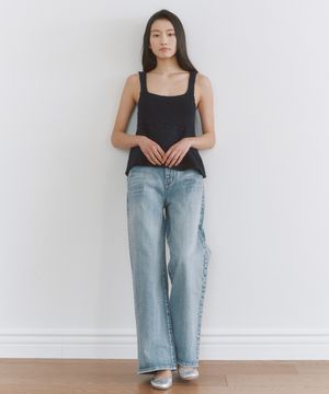 FADE WASHING JEANS(BL)