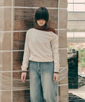 CASHMERE BUTTON KNIT(IV)