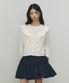 LACE FRILL CARDIGAN(IV)