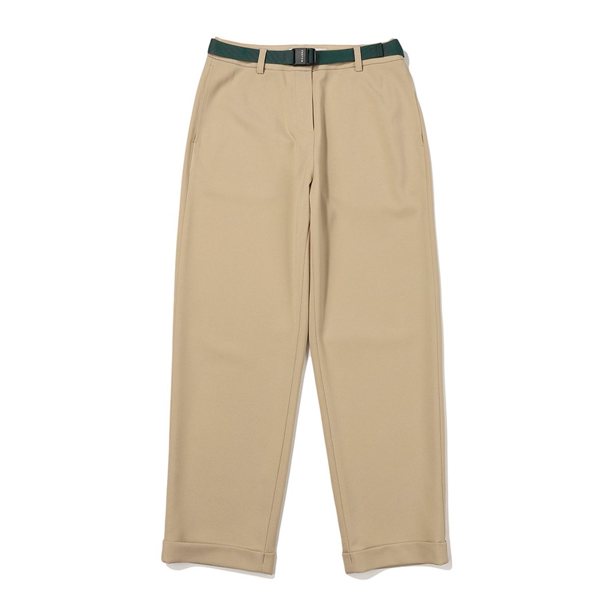 말본 골프(MALBON GOLF) 테이퍼드 핏 벨트 팬츠 BEIGE (WOMAN)