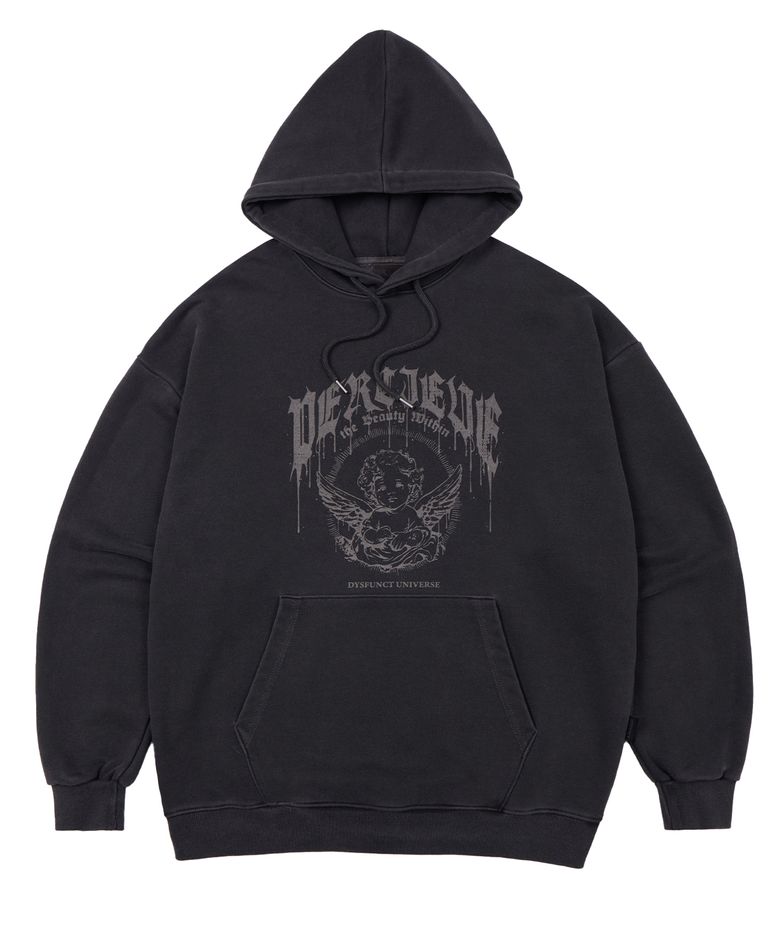 ANGELIC PIGMENT HOODIE(CHARCOAL)