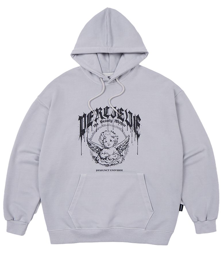 ANGELIC PIGMENT HOODIE(BLUE GRAY)