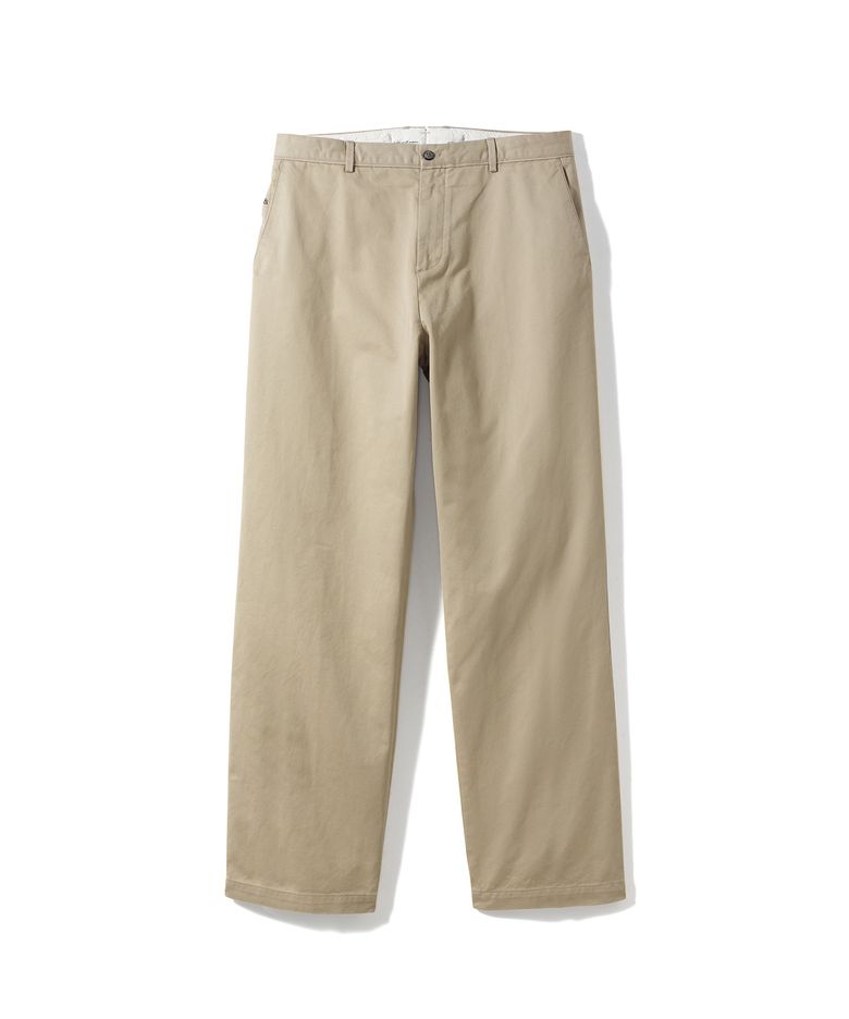 [AUTHENTIC] 어센틱 수피마 302ST 와이드 스트레이트 치노팬츠 KHAKI