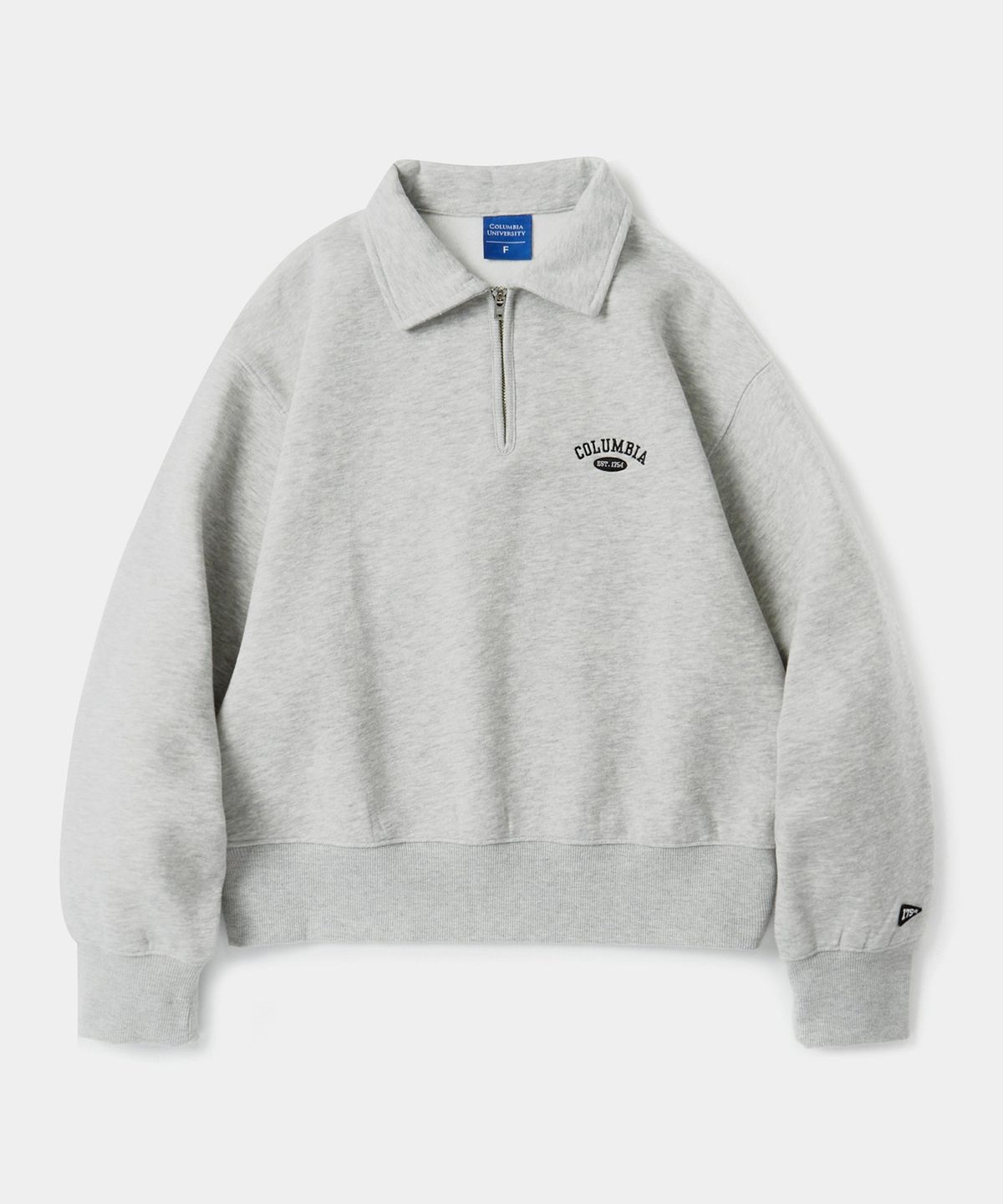 컬럼비아 유니버시티(COLUMBIA UNIVERSITY) SIG ARCH LOGO WOMEN FLEECE H/ZIP SWEATSHIRTS M그레이