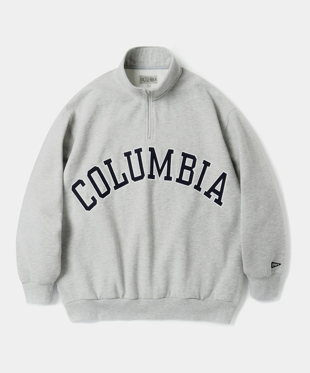 컬럼비아 유니버시티(COLUMBIA UNIVERSITY) CU BIG ARCH H/FLEECE H/ZIP SWEATSHIRTS M그레이