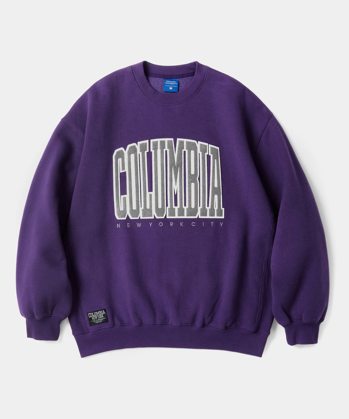 컬럼비아 유니버시티(COLUMBIA UNIVERSITY) BIG BOUCLE H/FLEECE SWEATSHIRTS 빈티지퍼플